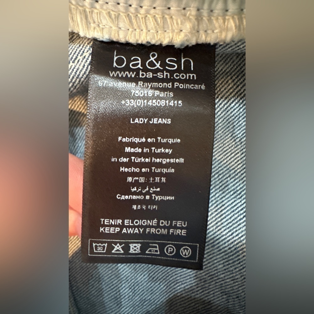 Ba&Sh Astel straight-leg jeans size 3 (US size 8) - Picture 6 of 16
